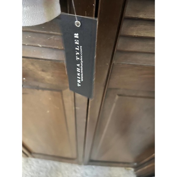 TRISHA TYLER Women's Plus Size Blouse Cream/Pearls (size 1X) - Picture 5 of 13